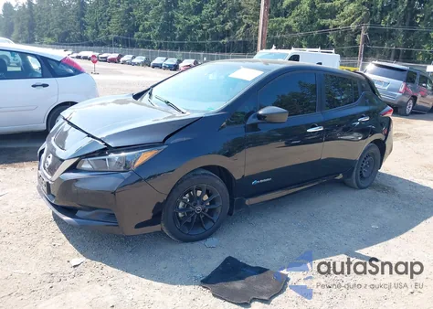 2018 Nissan Leaf S z USA, uszkodzony, nr VIN 1N4AZ1CP9JC315149